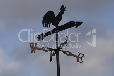 Weather vane rooster