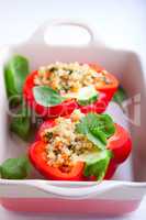 Stuffed red Peppers