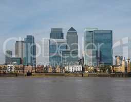 Canary Wharf in London