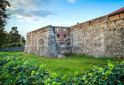 Beautiful old castle in Uzhgorod.