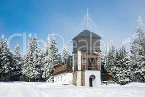 Winter im Riesengebirge in Tschechien