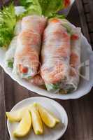 Vietnamese Rice Paper Rolls