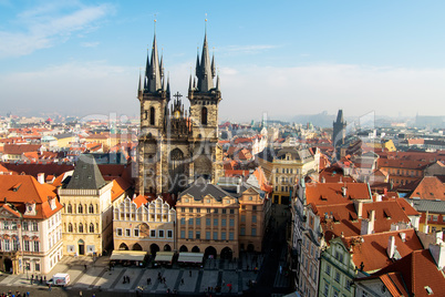 Old Town Square in Prague