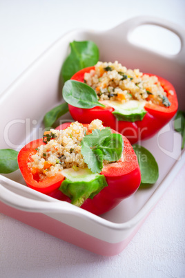 Stuffed red Peppers
