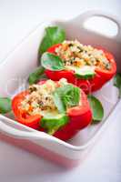 Stuffed red Peppers