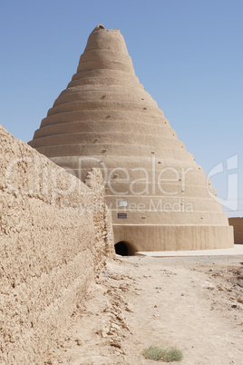 Traditionelles Eishaus, Abarkuh, Iran, Asien