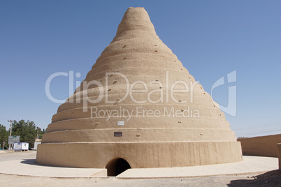 Traditionelles Eishaus, Abarkuh, Iran, Asien