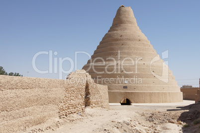 Traditionelles Eishaus, Abarkuh, Iran, Asien