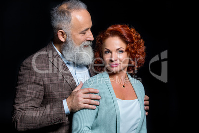 Beautiful mature couple