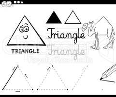 cartoon basic geometric shapes