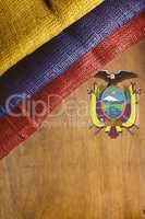 Flag Ecuador state
