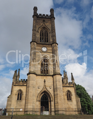 St Luke church in Liverpool