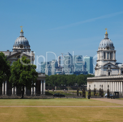 Canary Wharf in London