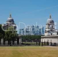 Canary Wharf in London