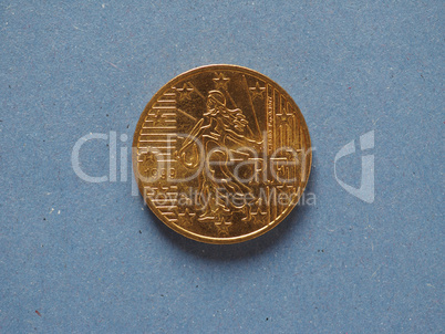50 cents coin, European Union, France