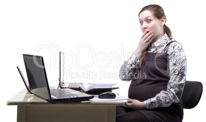 Pregnant woman and mistake