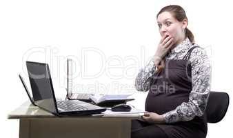 Pregnant woman and mistake