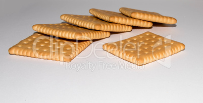 Cookies isolated on a white background