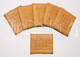 Cookies isolated on a white background