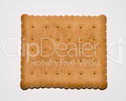 Cookies isolated on a white background