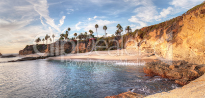 Sunset view of Treasure Island Beach