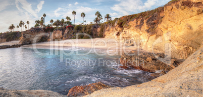 Sunset view of Treasure Island Beach