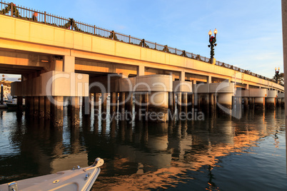 Bridge from Jamboree Road onto Balboa Island