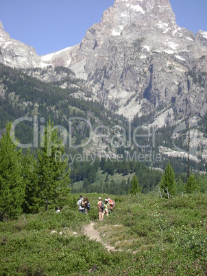 Mountain And Hiking Trail