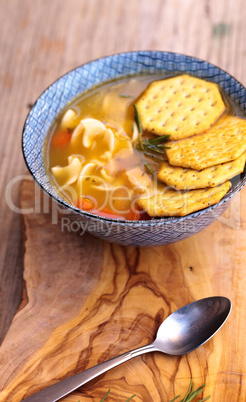 Chicken noodle soup