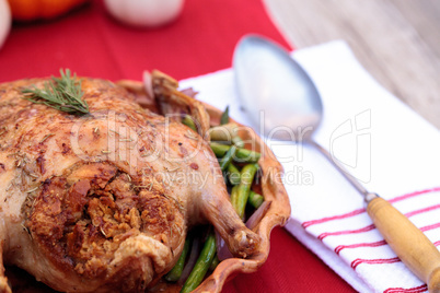 Rosemary roasted duck