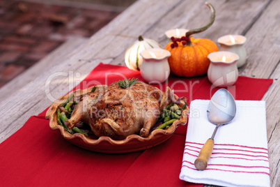 Rosemary roasted duck