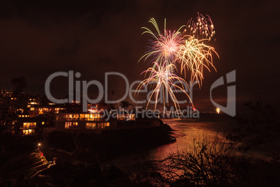 Laguna Beach fireworks