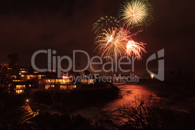 Laguna Beach fireworks