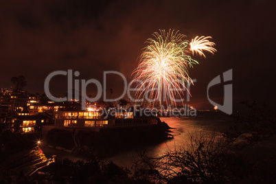 Laguna Beach fireworks