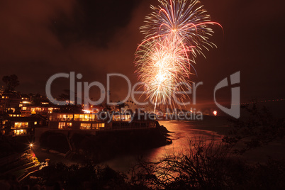 Laguna Beach fireworks