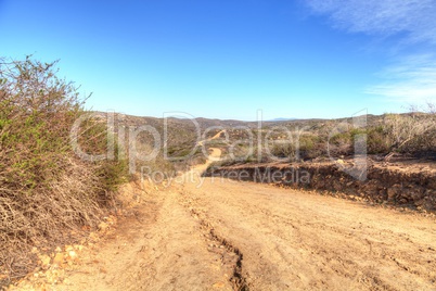 Hiking trail that overlooks the Laguna Beach coastline