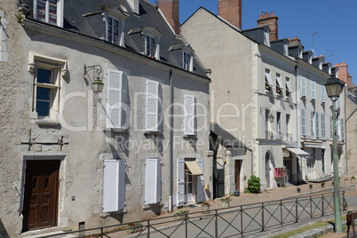 Häuser in Blois, Loiretal