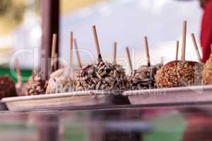 Caramel candy apples