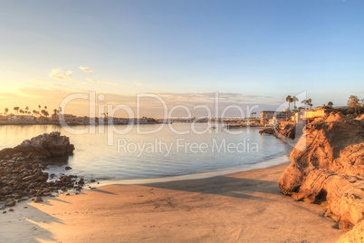 Long exposure at Beach in Corona del Mar