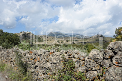 Landschaft bei Castiglione di Sicilia, sizilien