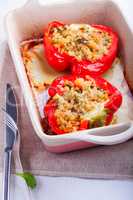 Stuffed Red Peppers