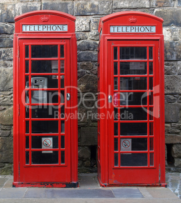 London telephone box