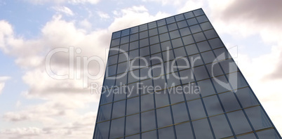 Composite image of composite image of modern building