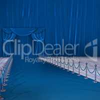 Composite image of composite image of blue carpet event