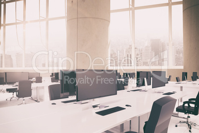 Composite image of office furniture