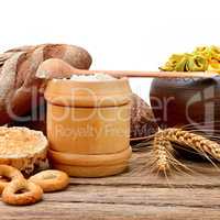Food products made from wheat