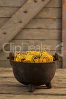 St. Patricks Day pot filled with chocolate gold coins