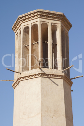 Windturm, Yazd, Iran, Asien