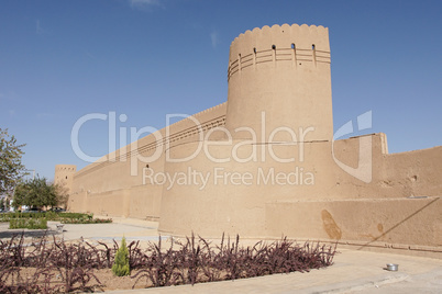 Stadtmauer, Yazd, Iran