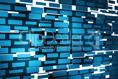 Background with numbers and letters, 3d illustration